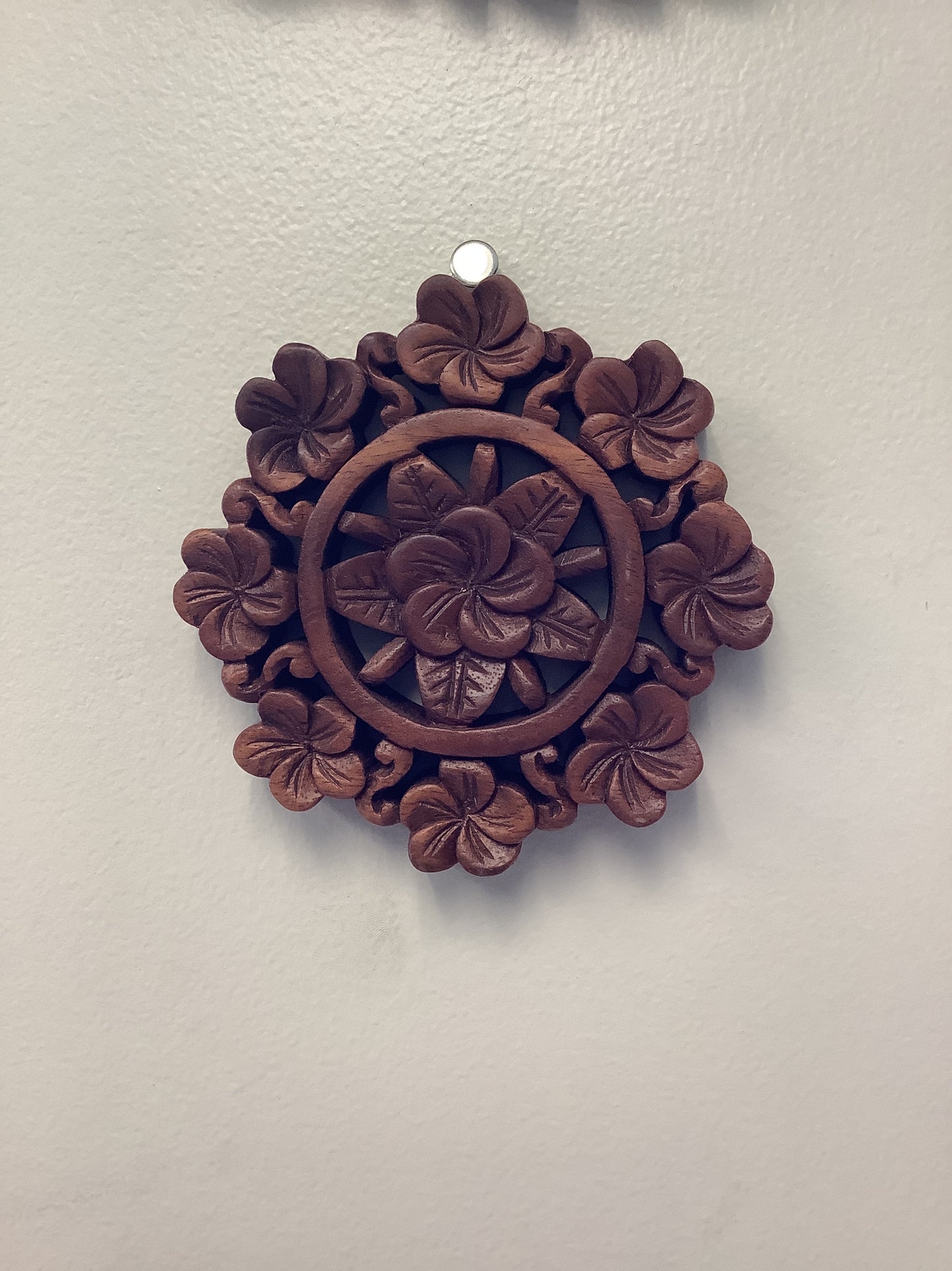 Flower Wooden Plaque