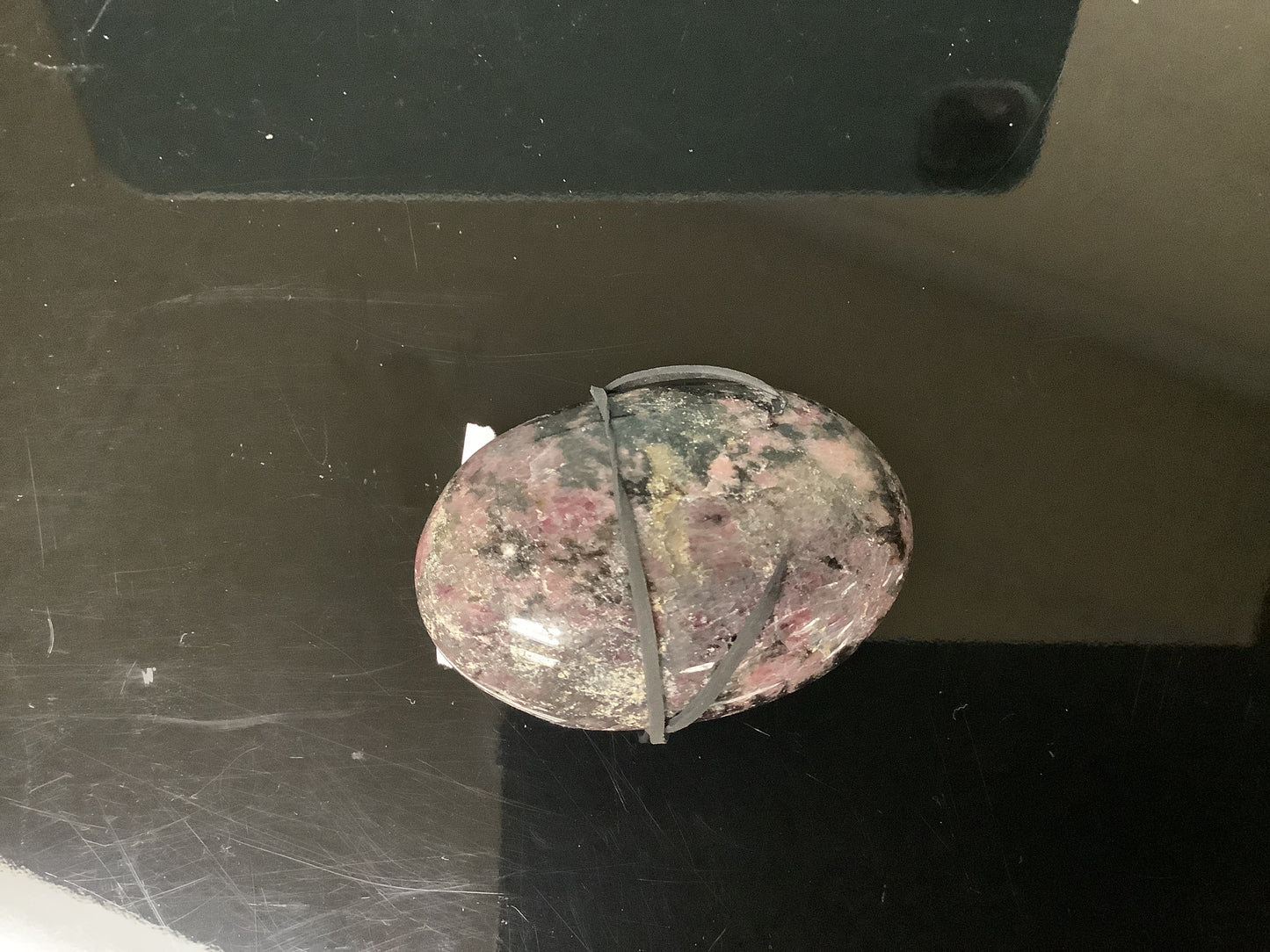 Ethically Sourced Rhodonite Palm
