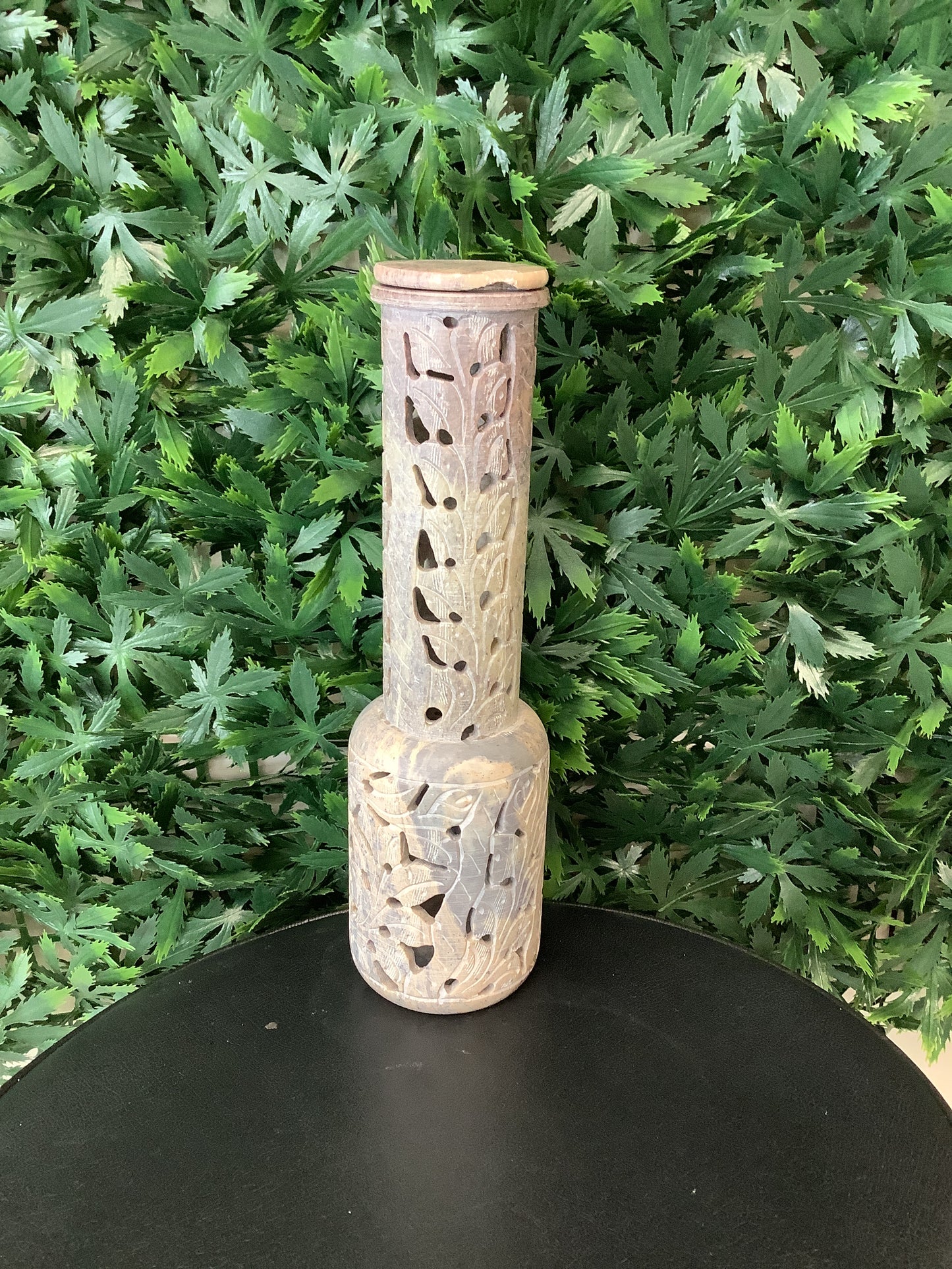 Soapstone Stick Holder Tower