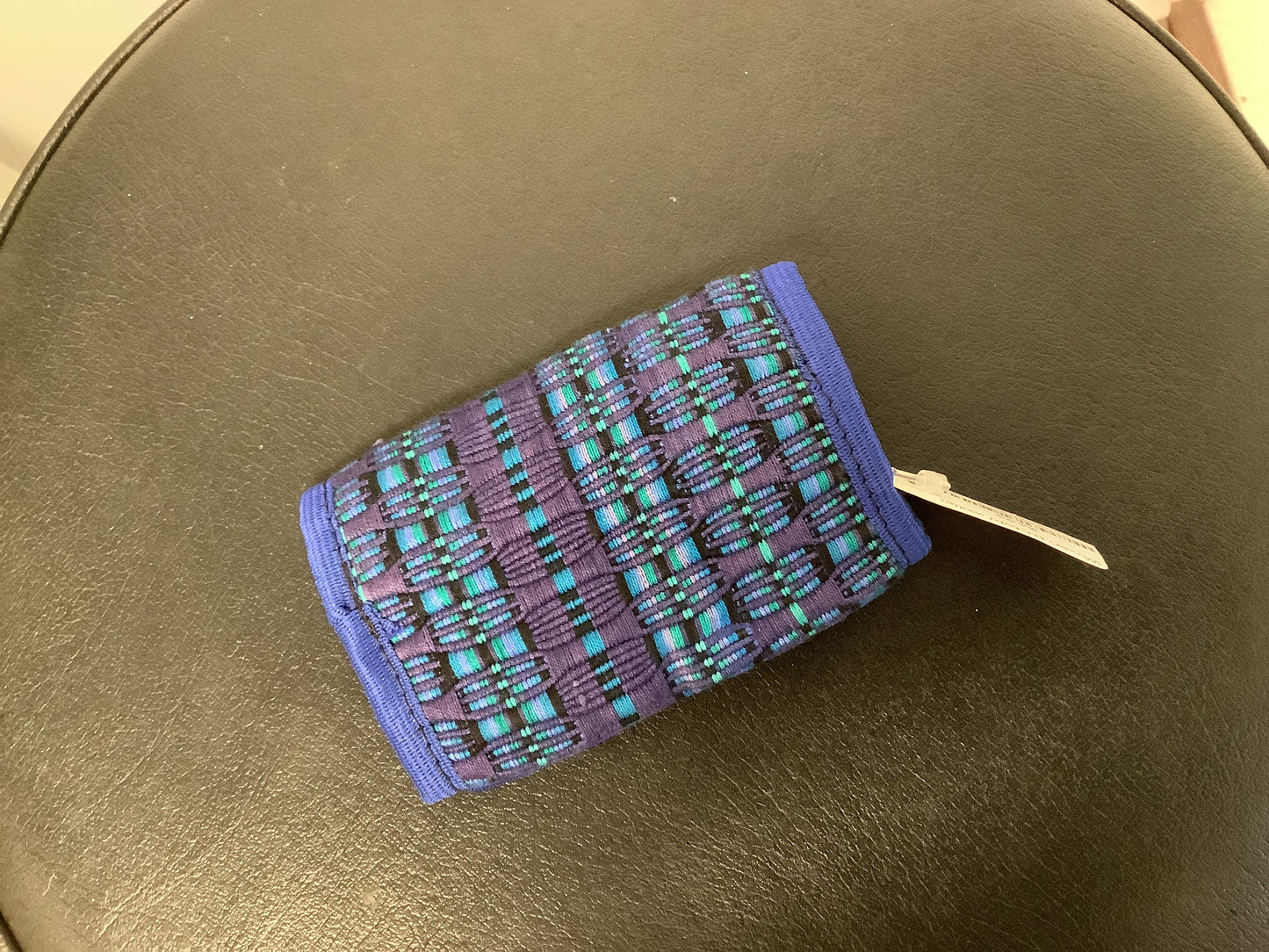 Woven Tri-fold Wallet