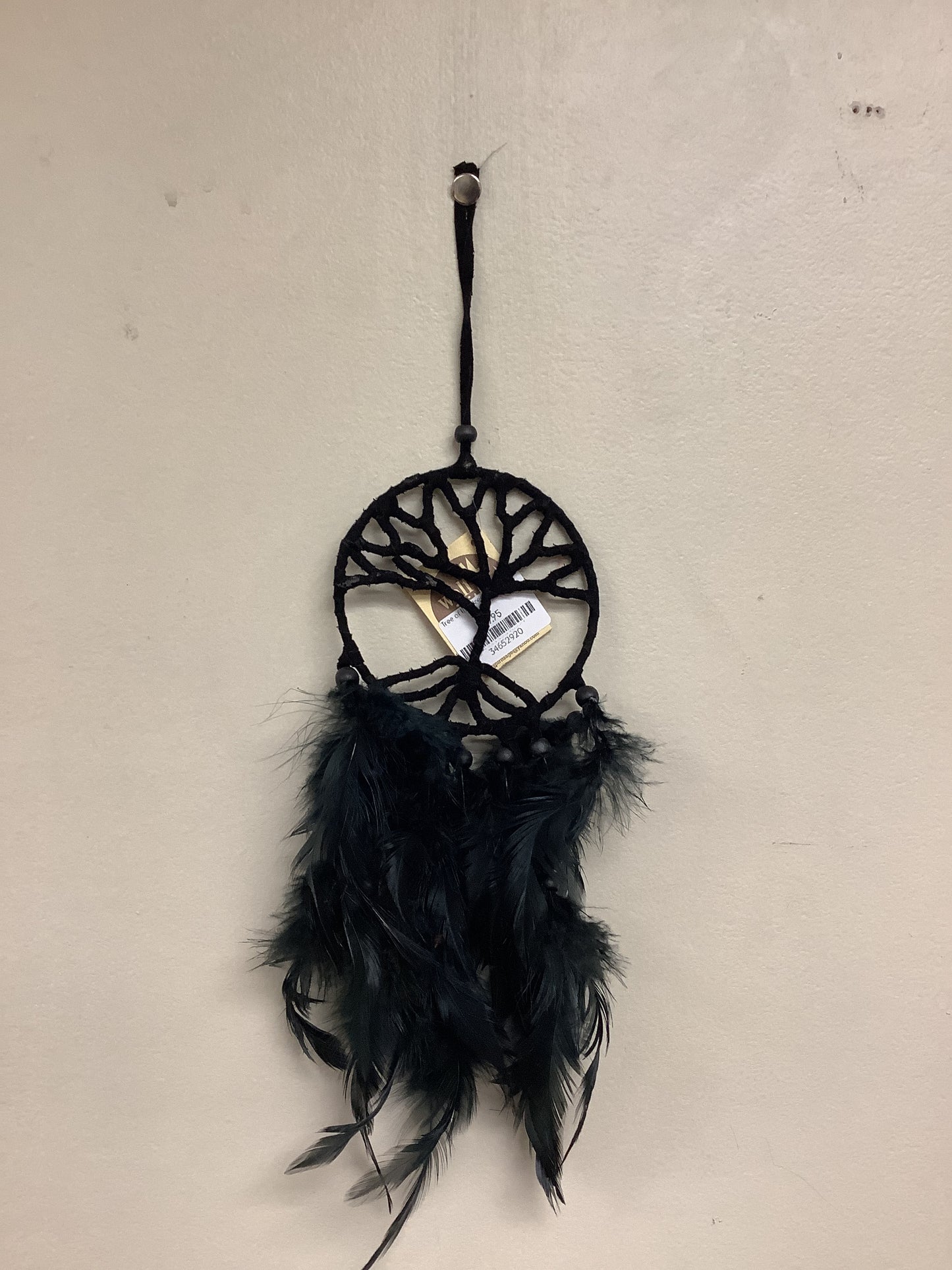Tree of Life Dreamcatcher - Black
