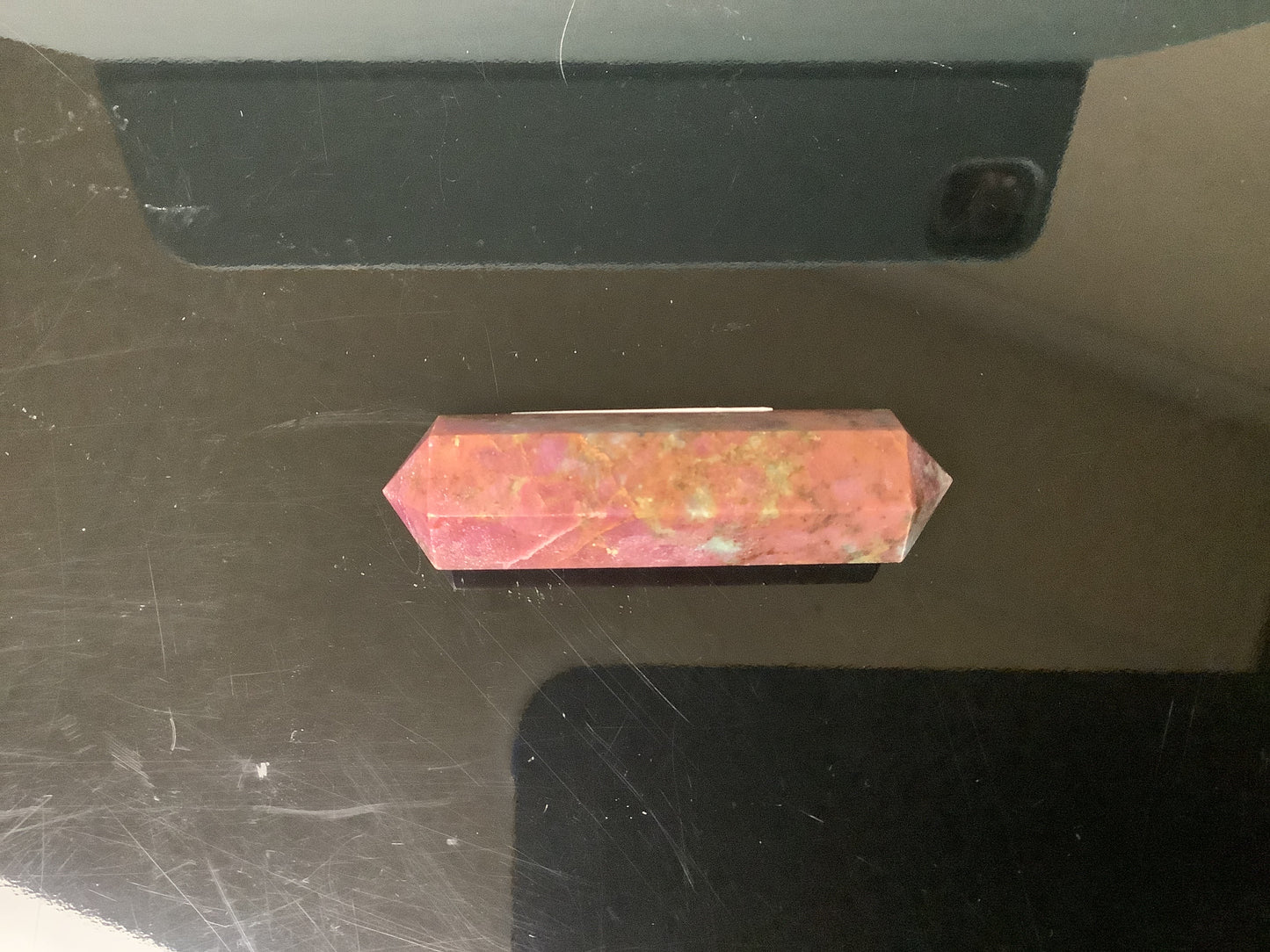 Ruby Zoisite Massager 3" Double Terminated