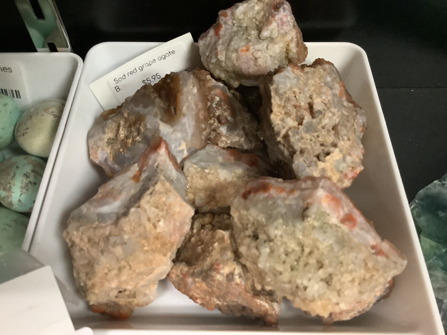 SOD Red Grape Agate