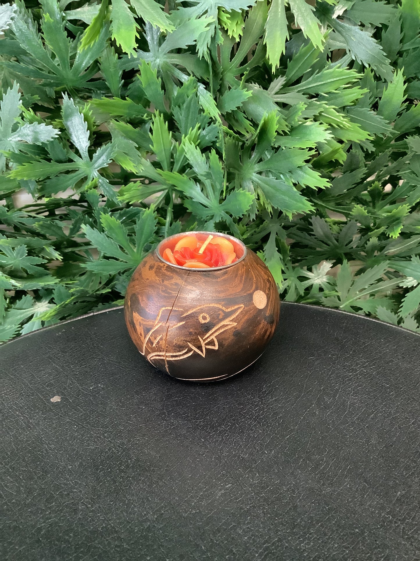 Wooden Candle Holder