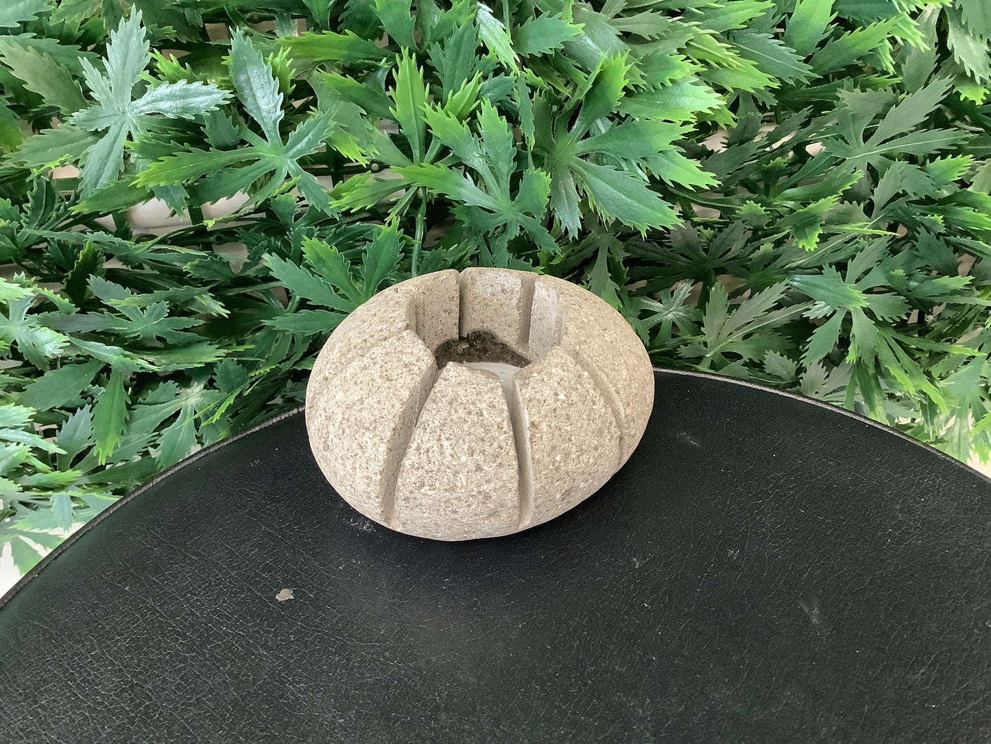 Stone Oval Tealight Holder