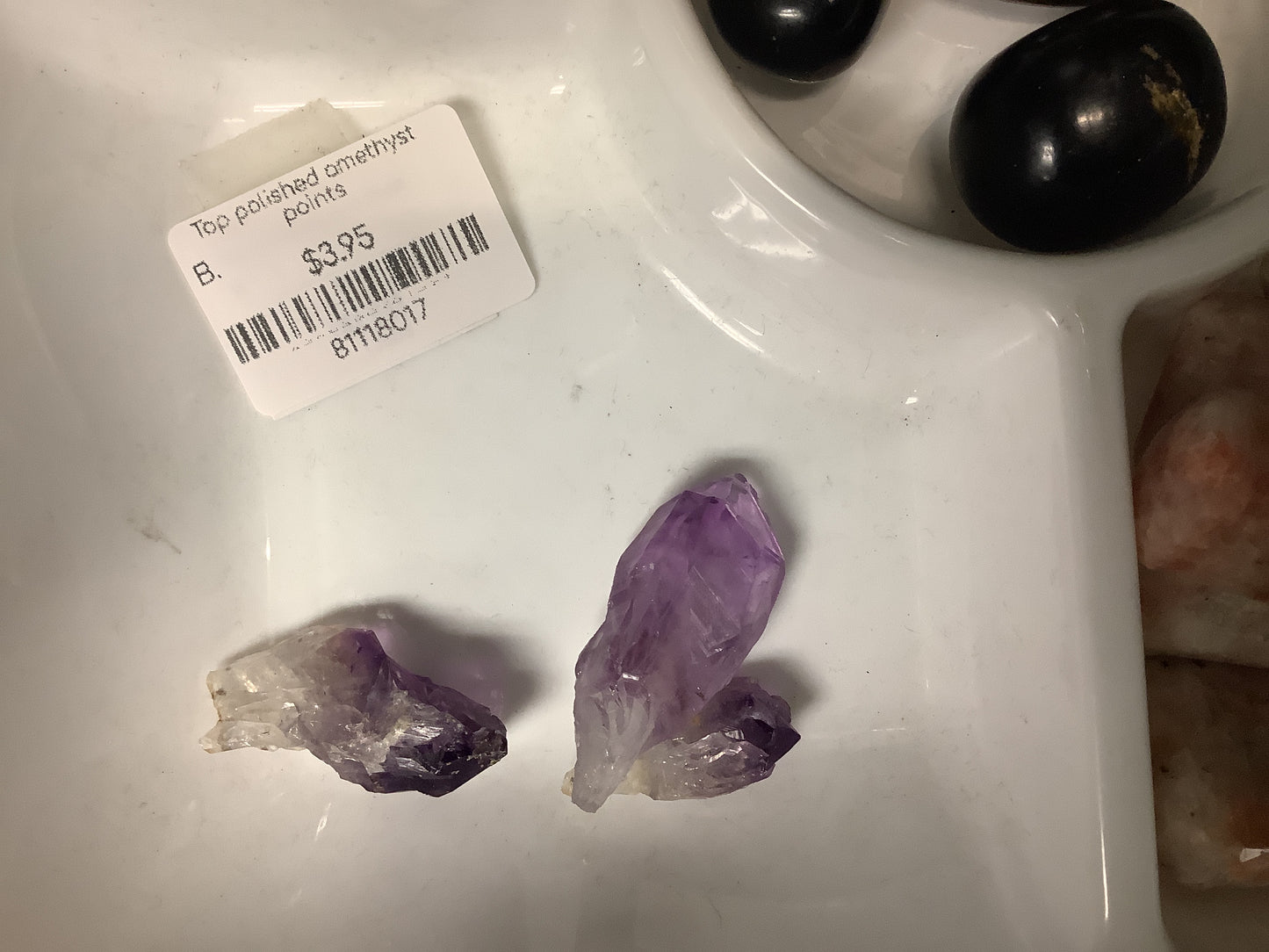 Top Polished Amethyst Points