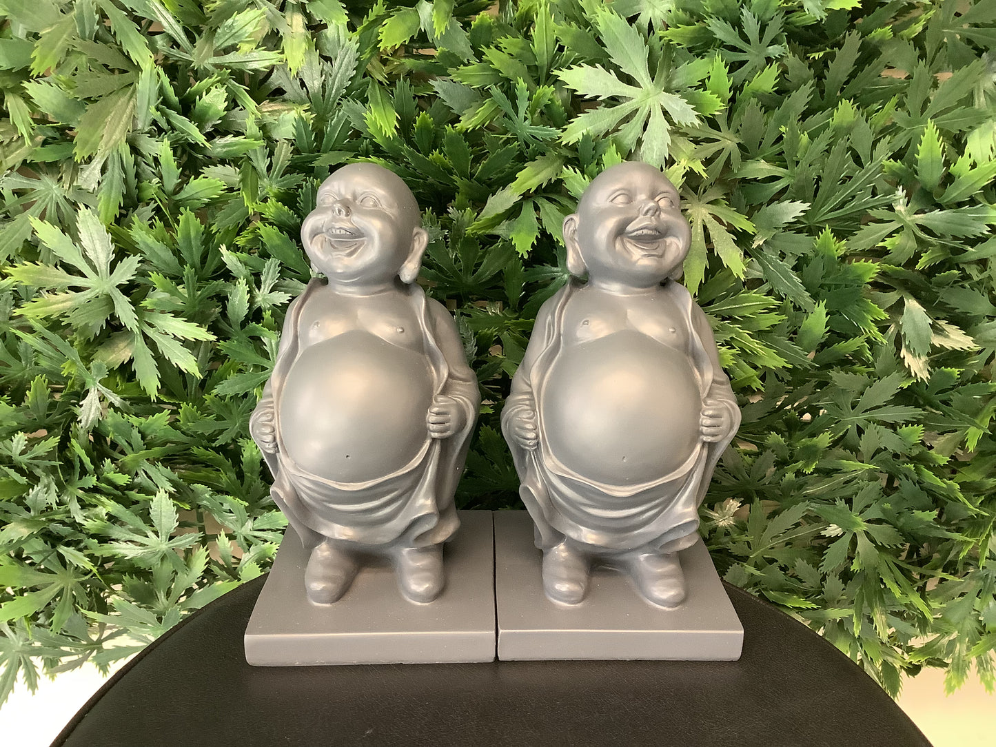 Happy Buddha Bookend Set of 2