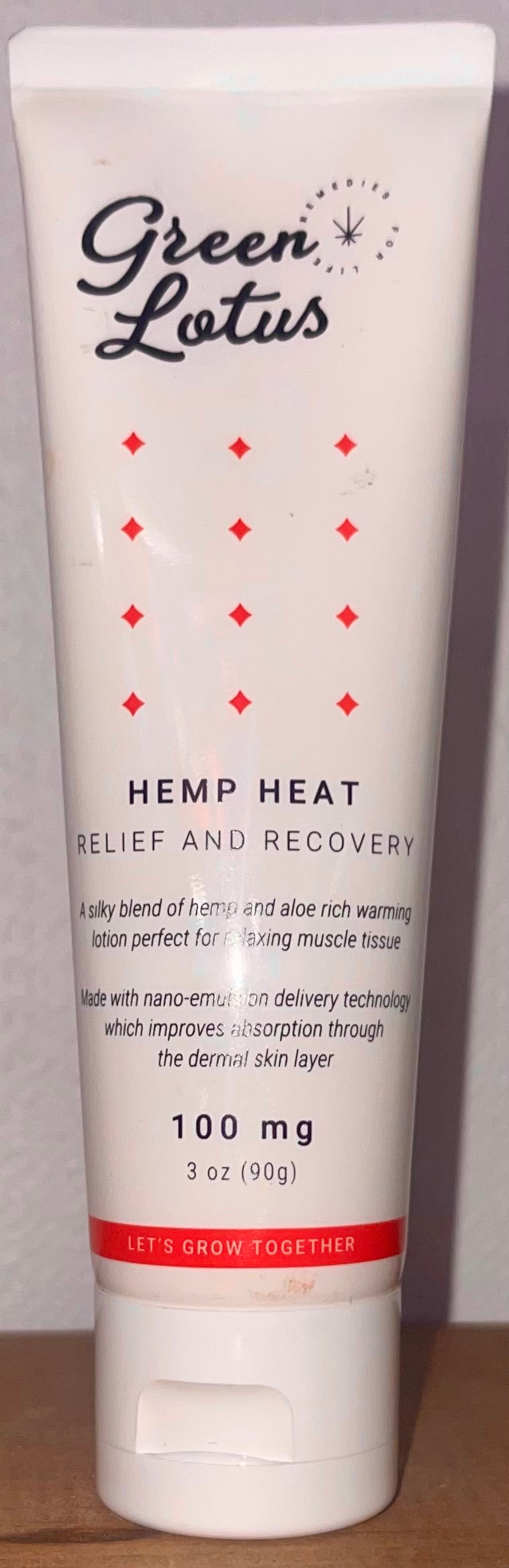 Green Lotus Hemp Heat Cream