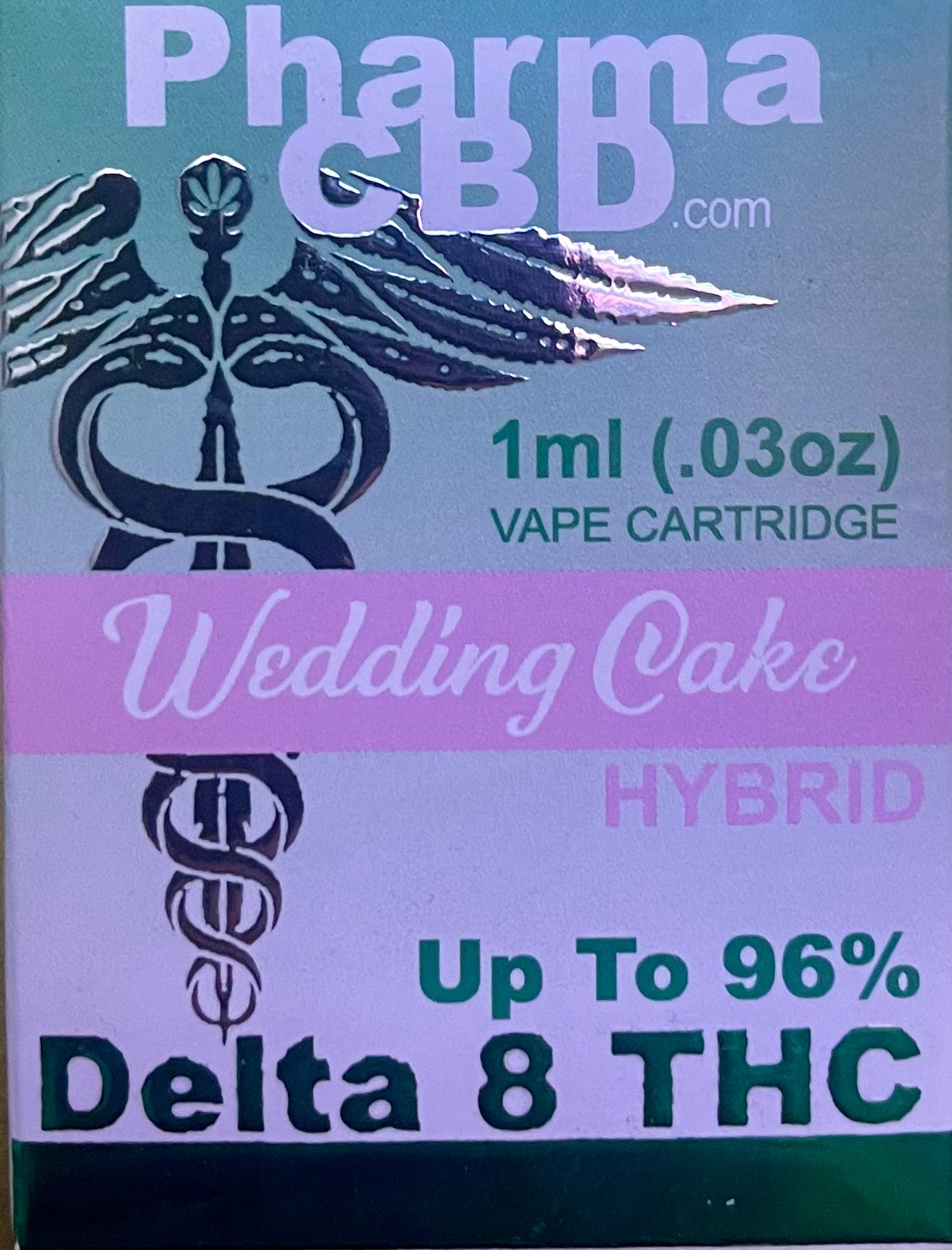 PharmaCBD D8 1mil Cartridges