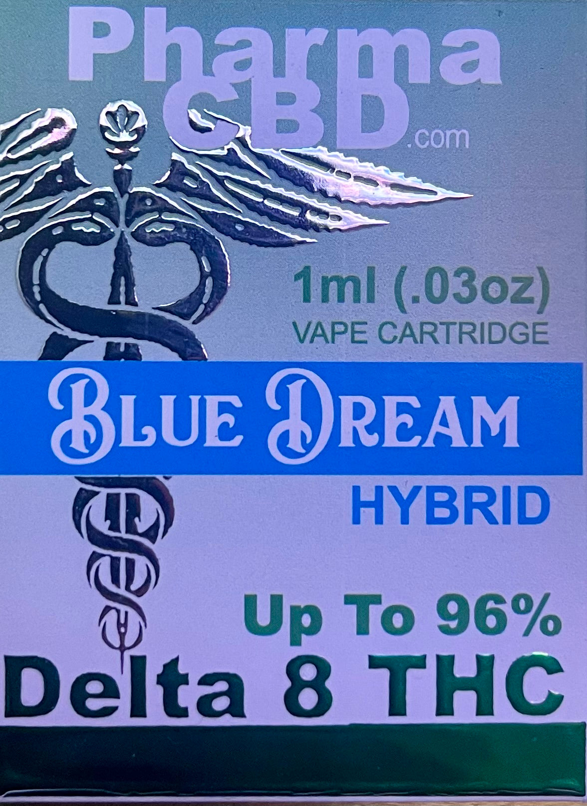 PharmaCBD D8 1mil Cartridges