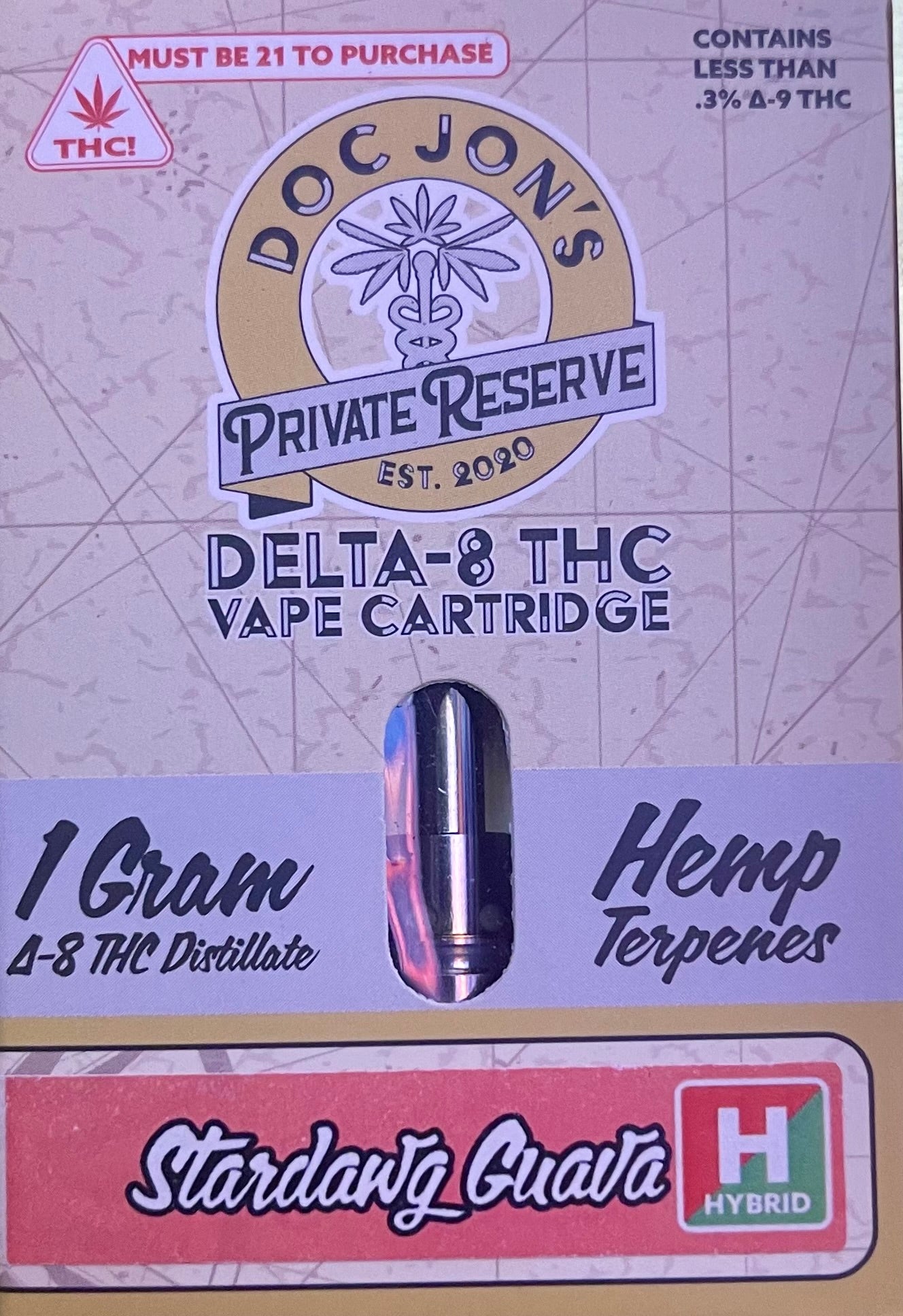 Doc Jon's D8 1g Cartridges
