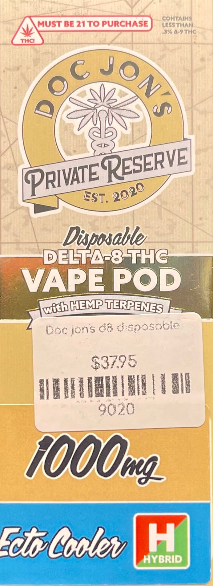 Doc Jon's D8 Disposable Vapes
