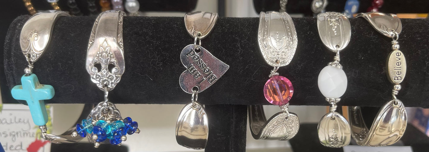 Bailey Flatware/Utensil Bracelets