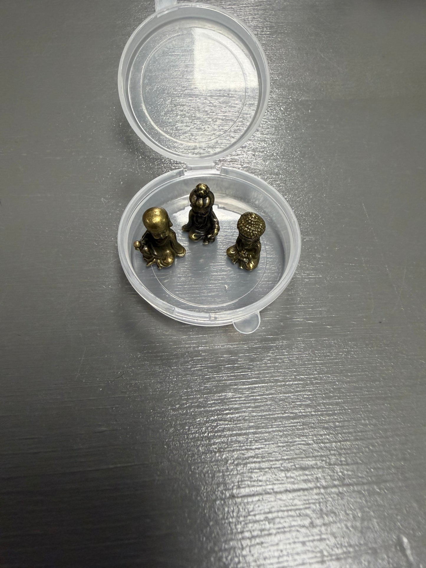 Zinc Alloy Buddha Figurine Set