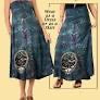 Stealie the Night Away GD Tye Dye Skirt/Dress