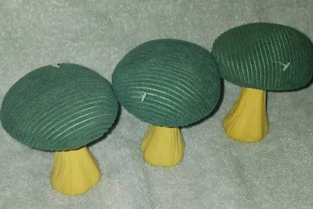 Velvet Mushroom Decor