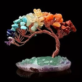 Mini Gemstone Bonsai Tree