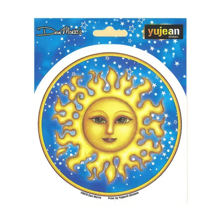 Dan Morris Starry Sun Sticker