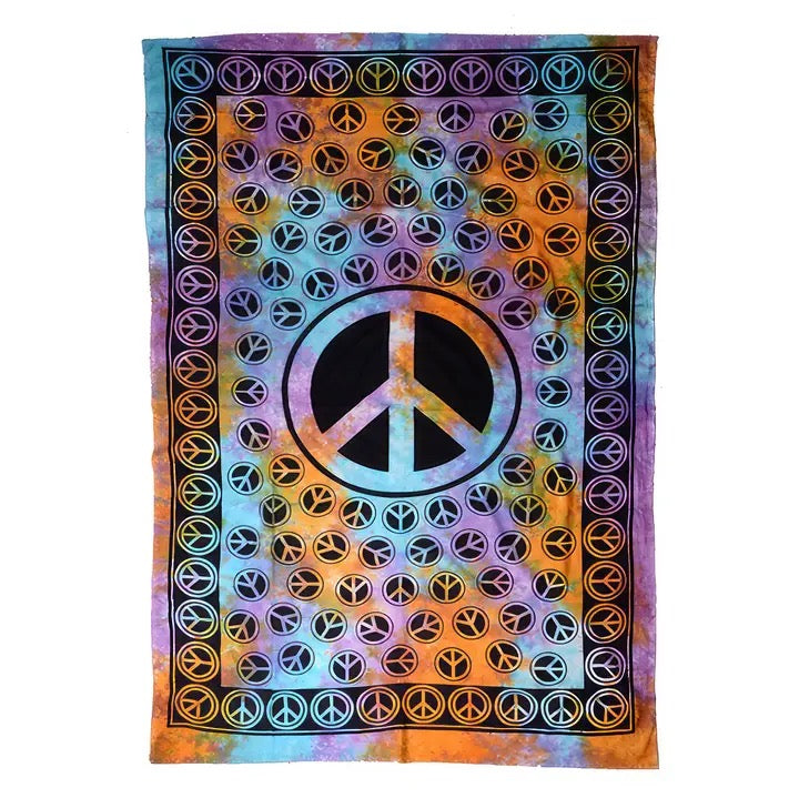Peace Sign Tapestry