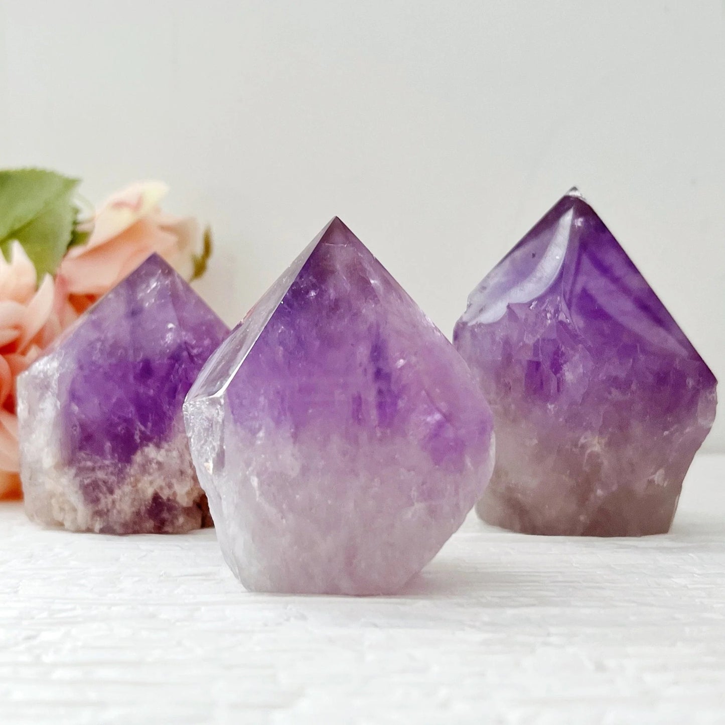 3# Amethyst Top Polished Point