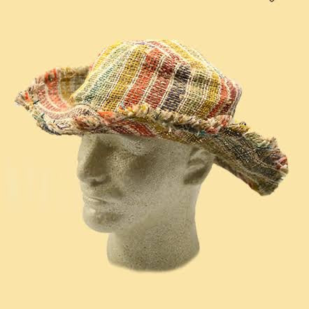 Hemp Weave Floppy Hat