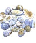Blue Lace Agate Tumbled Gemstones