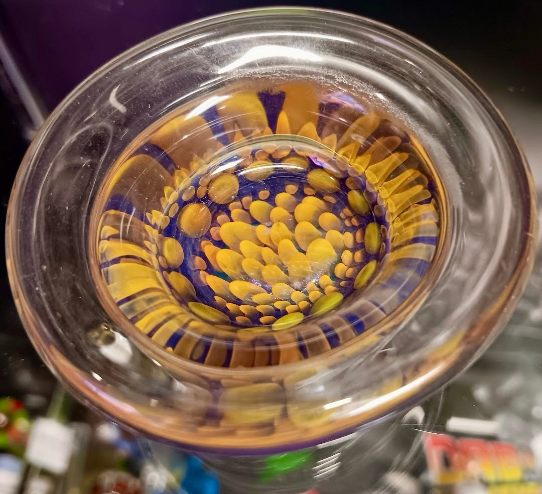 Handblown Implosion Dish