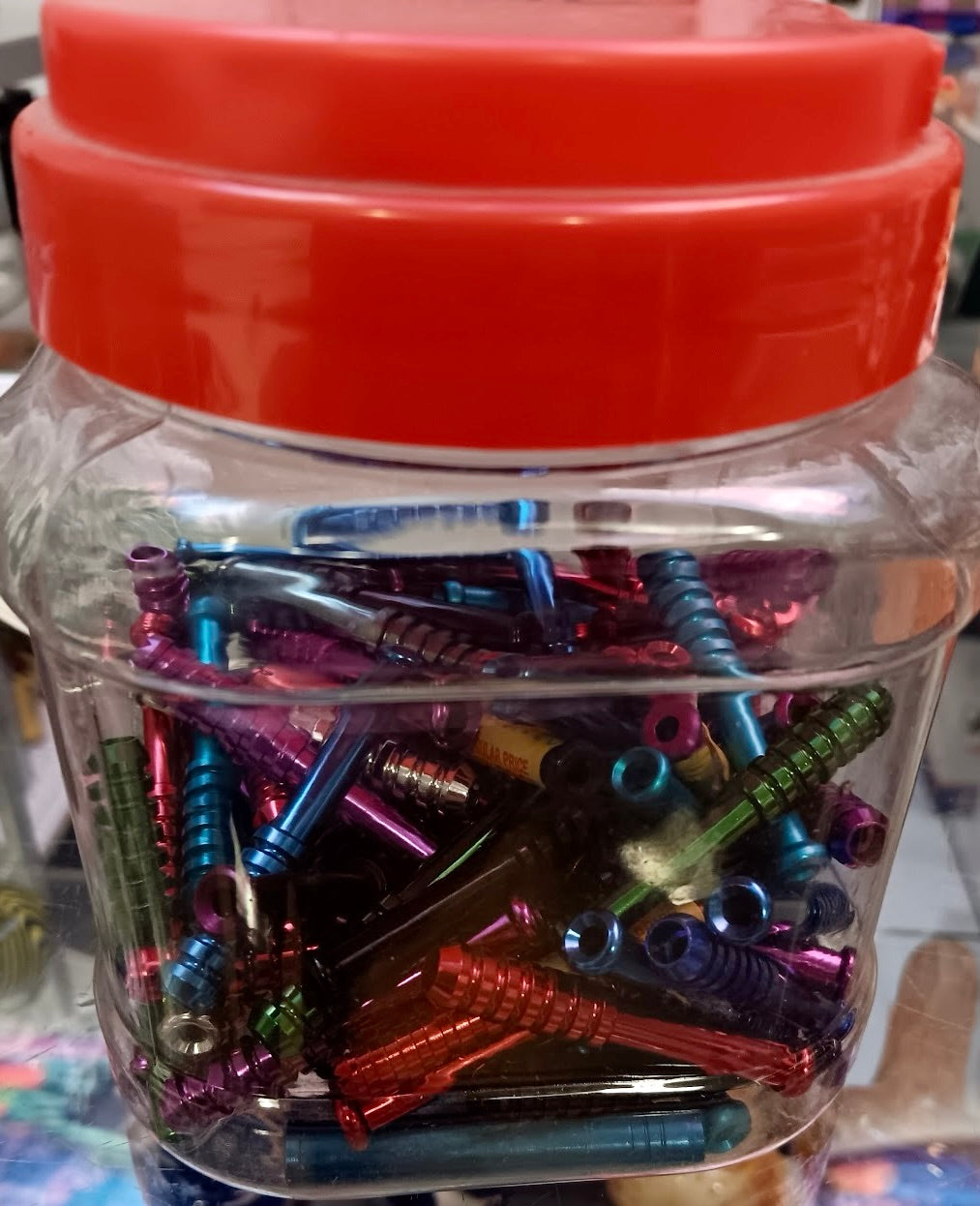 Assorted Anodized Metal Bats
