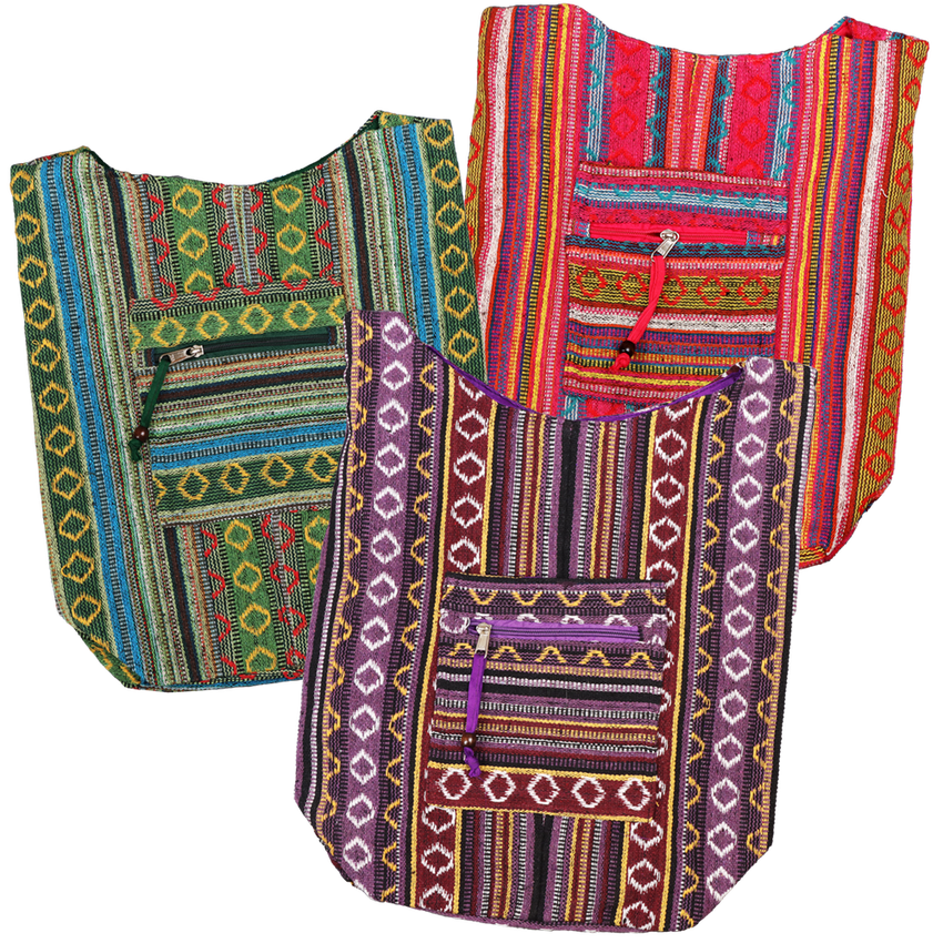 Aztec Patchwork Shoulder Sling Bag