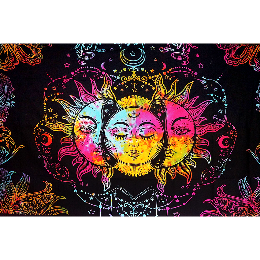 Trippy Sheetz Celestial Awakening Tapestry