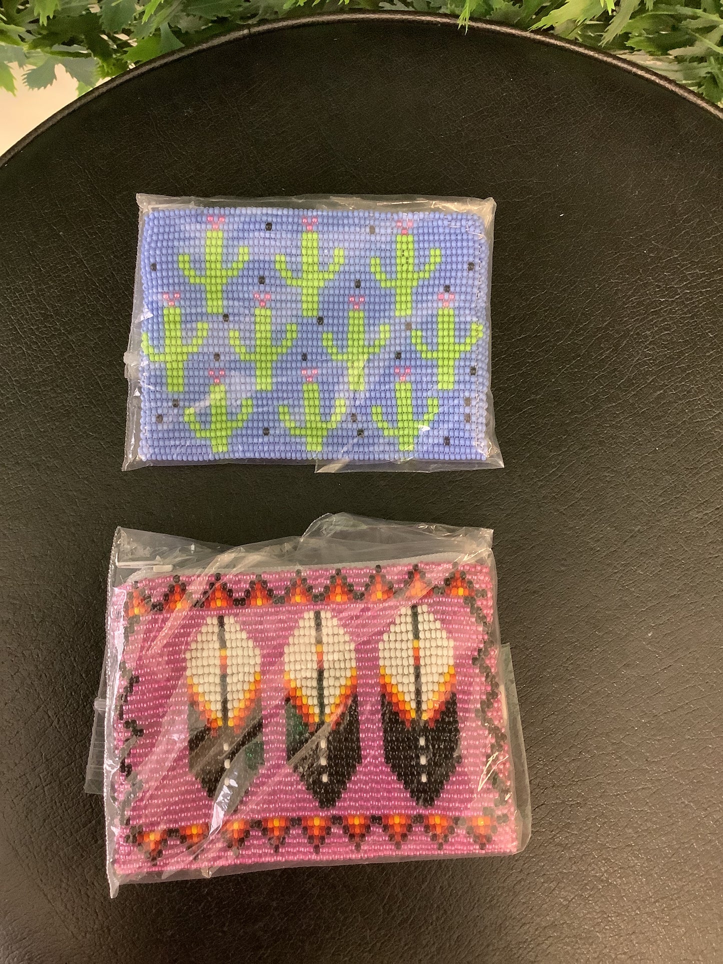 Seed Bead Coin Purse