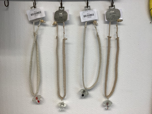 Hemp Necklace - Mushroom