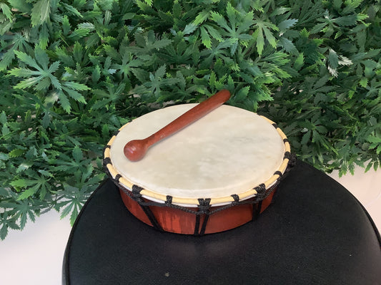 Ceremonial Drum w/ Stick (Small)