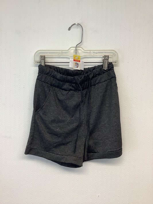 Cotton Drawstring Shorts Small Black