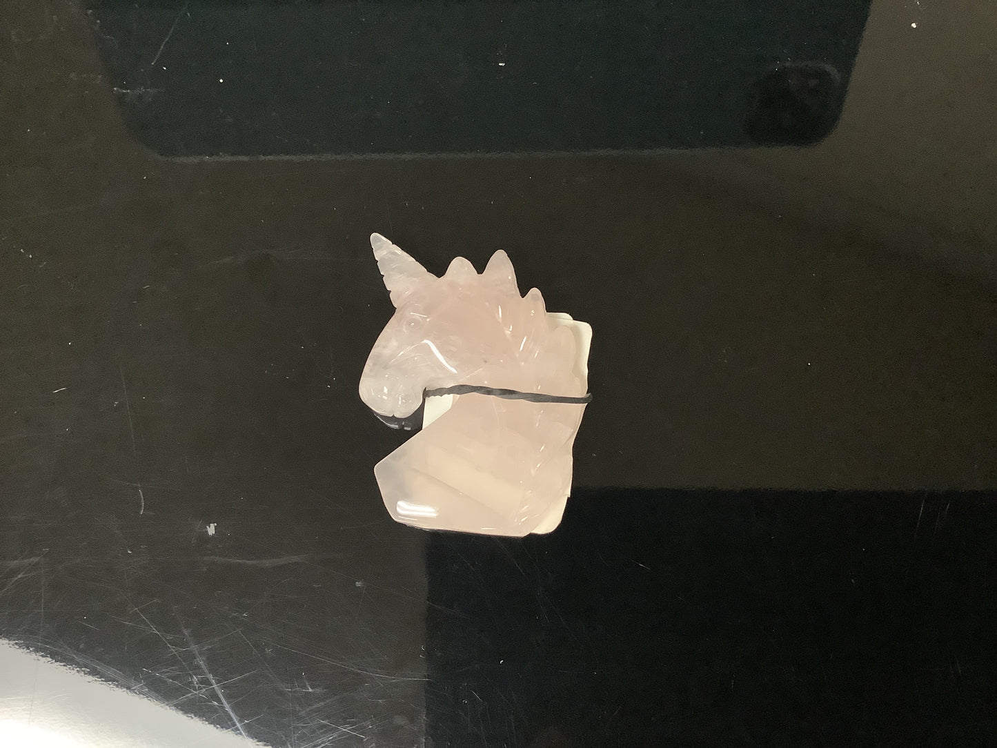 Stone Unicorn Head