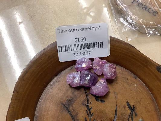 Tiny Aura Amethyst