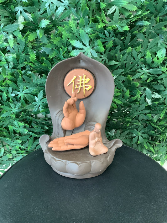 Praying Hands Resin Backflow