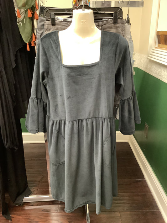 Velvet Babydoll Dress S/M