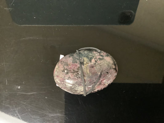 Ethically Sourced Rhodonite Palm