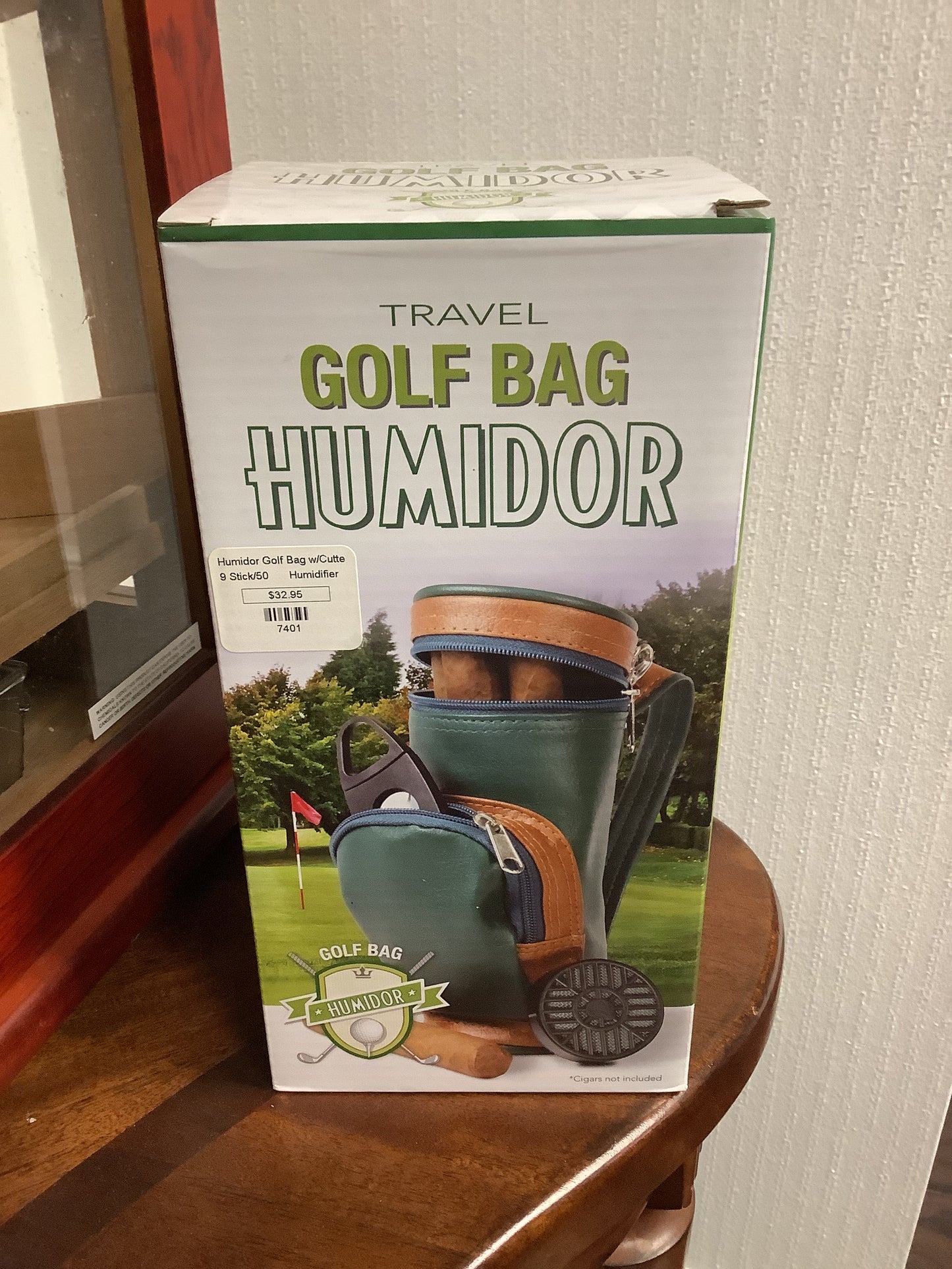 Humidor golf Bag w/ Cutter 9 Stick