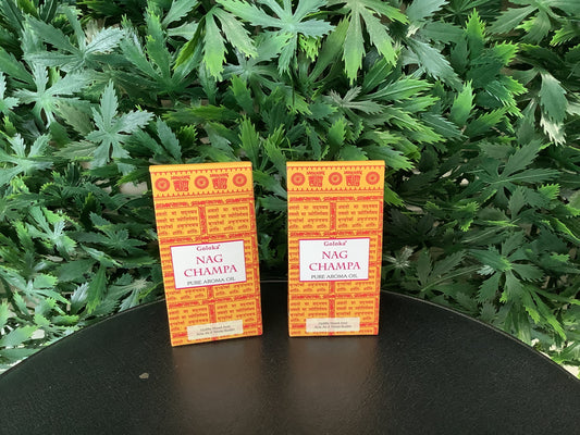 Goloka Nag Champa Aroma Oil