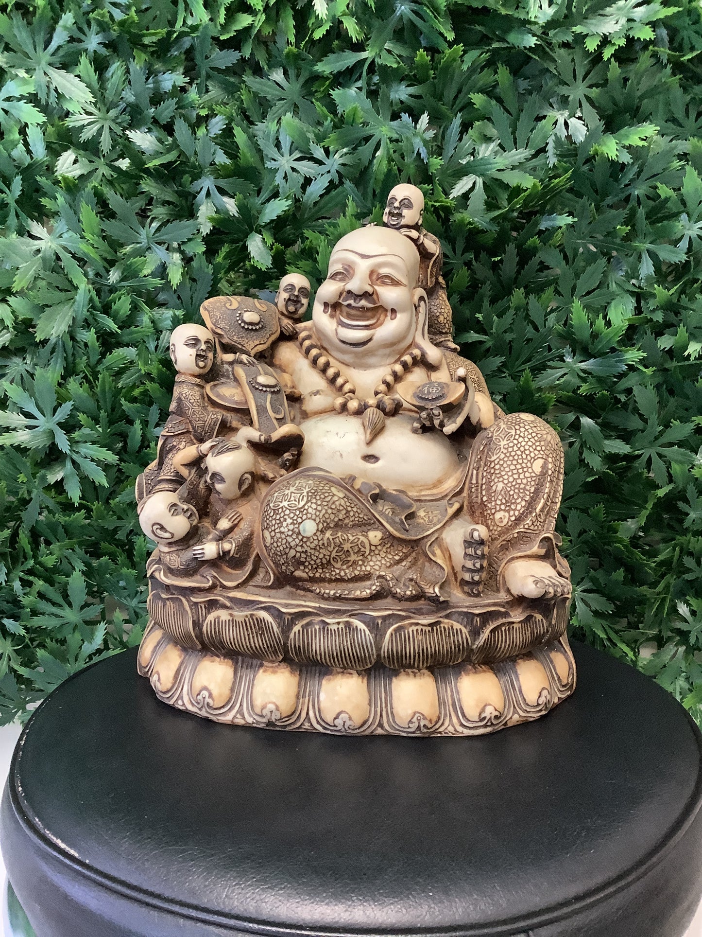 Seated Buddha w/Babies