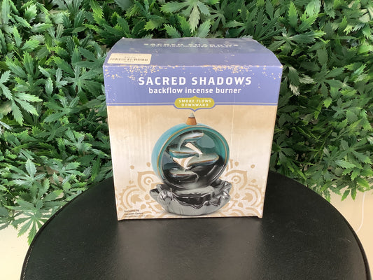 Sacred Shadows Ceramic Backflow Burner
