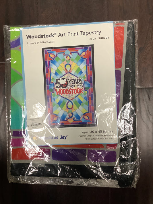 Woodstock 50 Years Tapestry