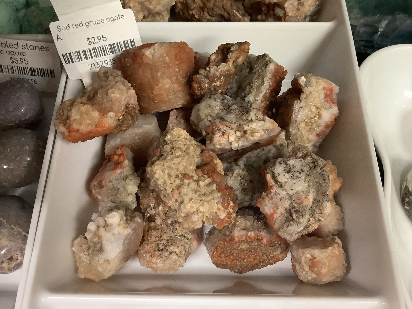 SOD Red Grape Agate