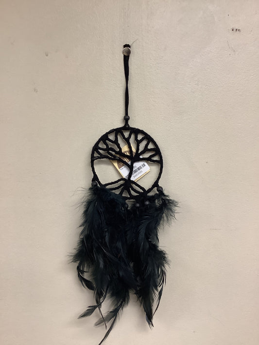 Tree of Life Dreamcatcher - Black