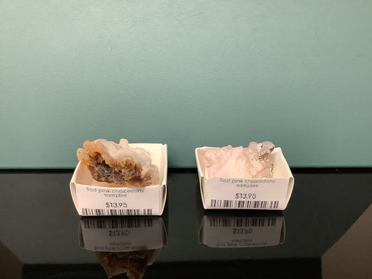SOD Pink Chalcedony Samples