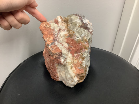 Tri Color Calcite Chunk
