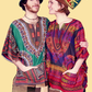 Tie Dye Dashiki Short Sleeve Shirt