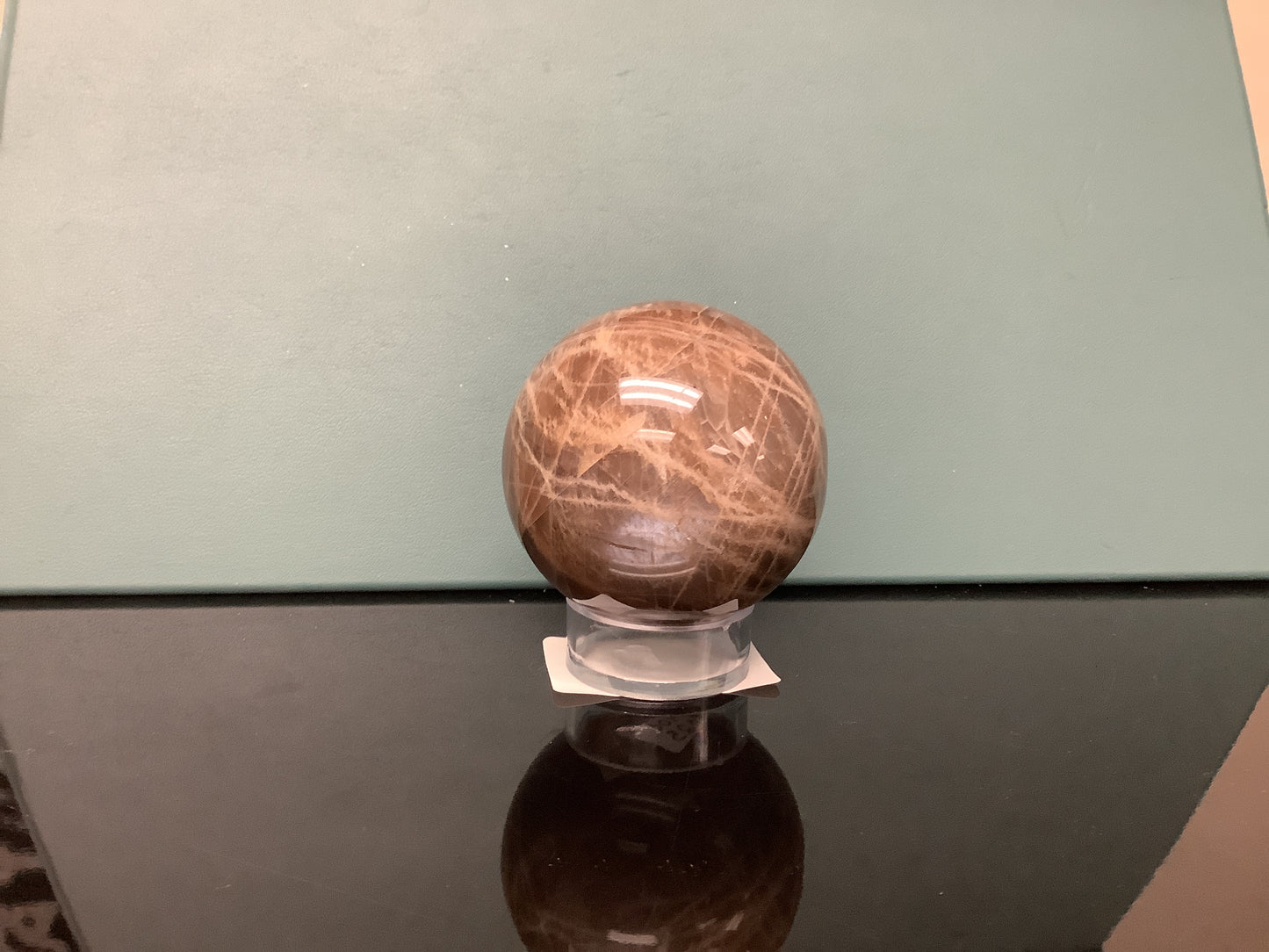 Chocolate Moonstone Sphere